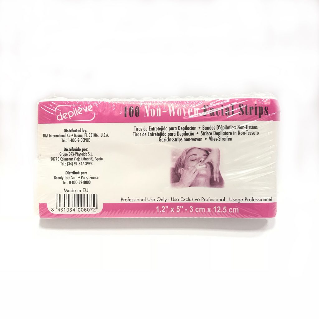 רצועות קטנות להסרת שיער בשעווה מהפנים