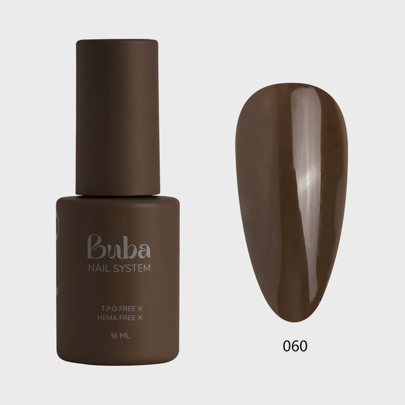 בקבוק לק ג'ל בובה Buba בגוון 060