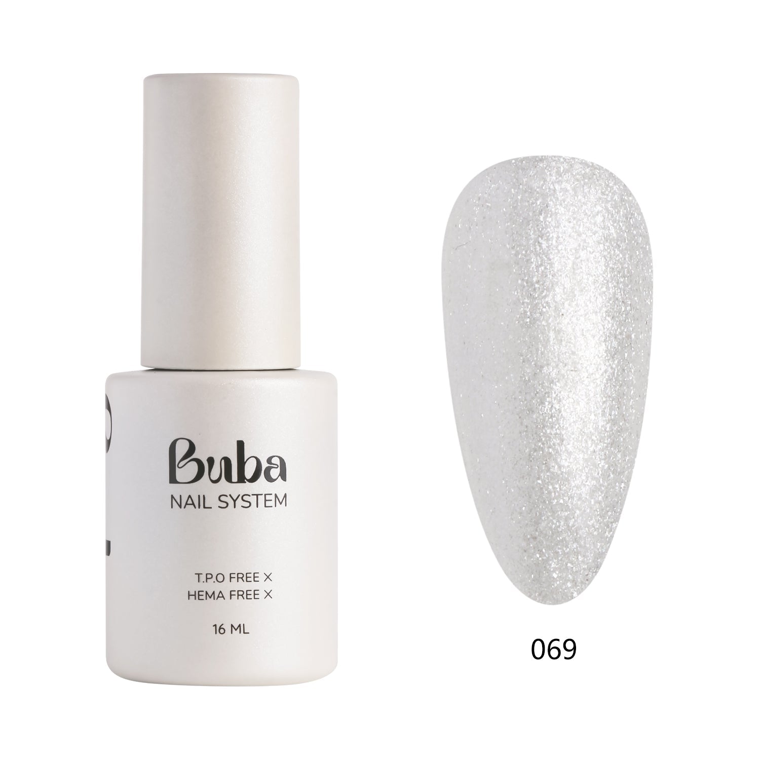 בקבוק לק ג'ל בובה Buba בגוון 069