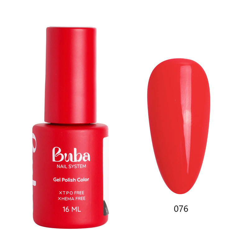 בקבוק לק ג'ל בובה Buba בגוון 076