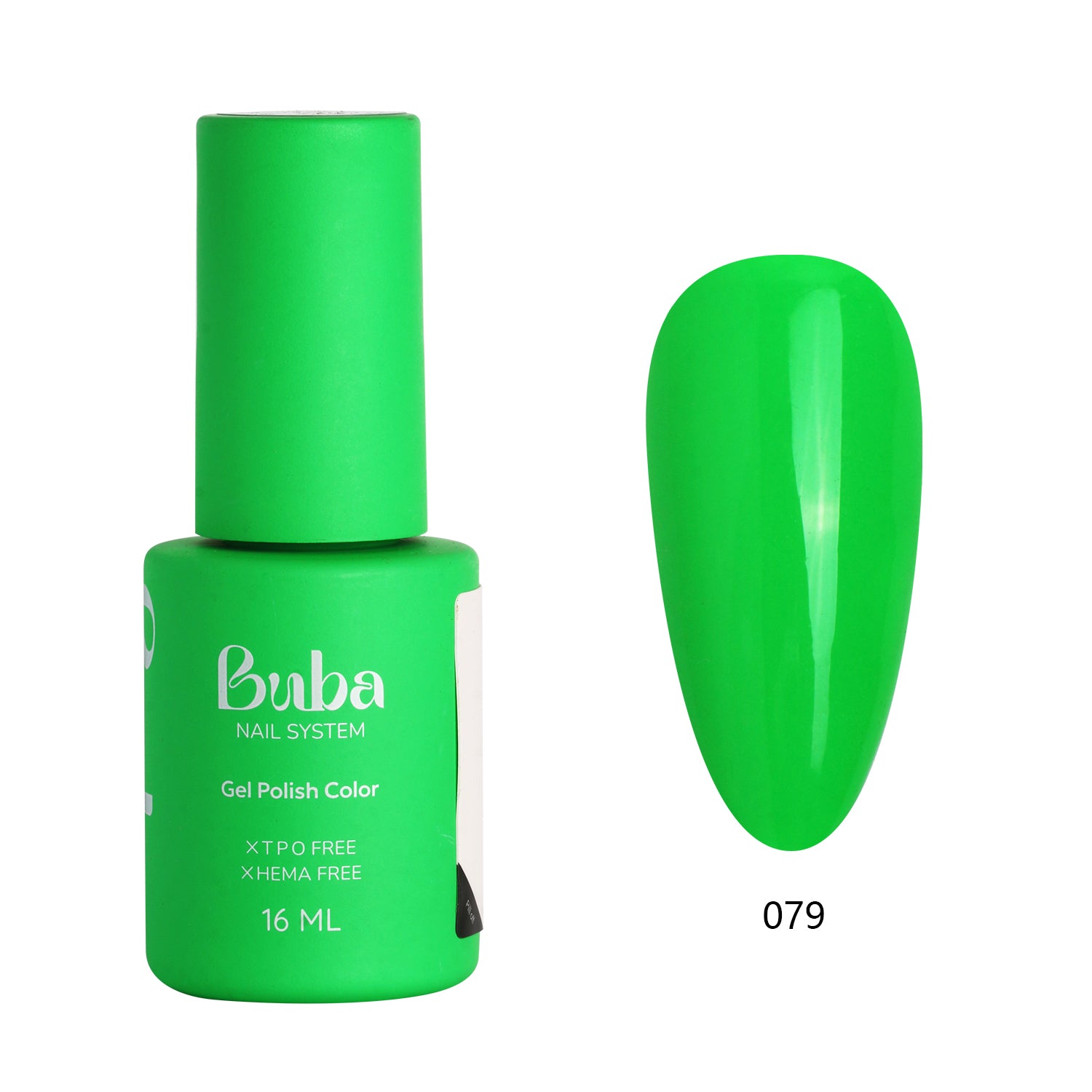 בקבוק לק ג'ל בובה Buba בגוון 079