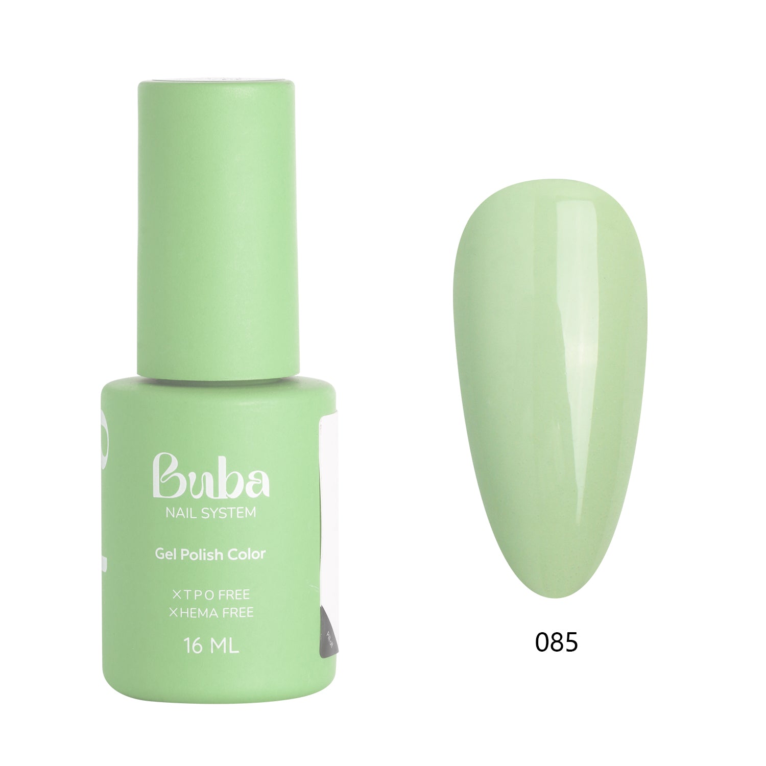 בקבוק לק ג'ל בובה Buba בגוון 085