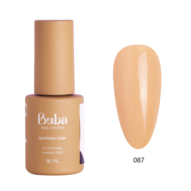 בקבוק לק ג'ל בובה Buba בגוון 087