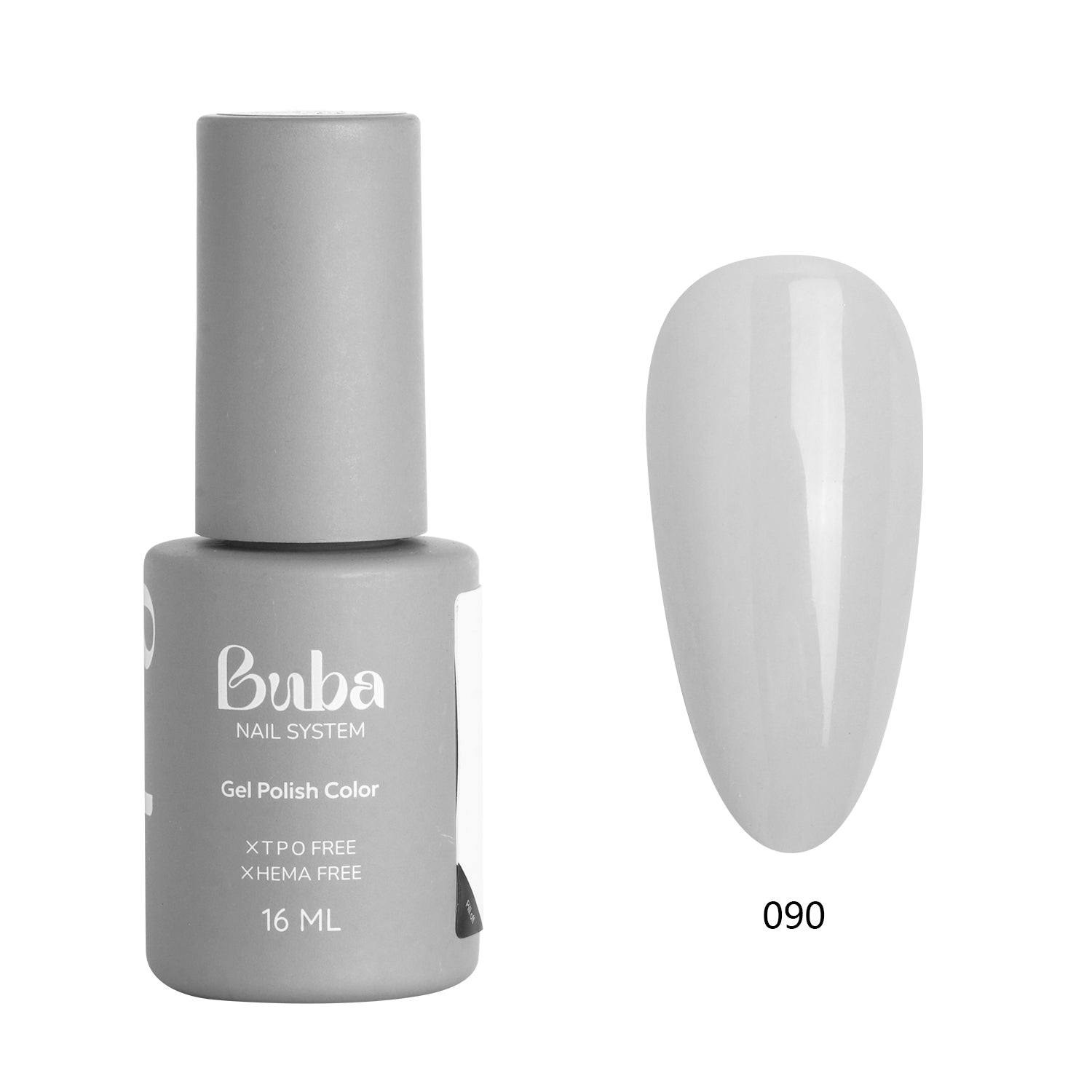 בקבוק לק ג'ל בובה Buba בגוון 090