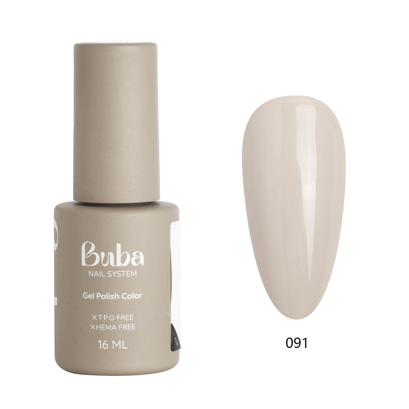 בקבוק לק ג'ל בובה Buba בגוון 091