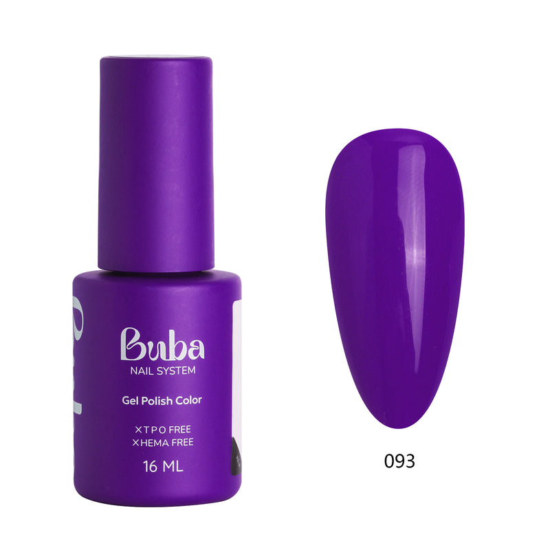 בקבוק לק ג'ל בובה Buba בגוון 093