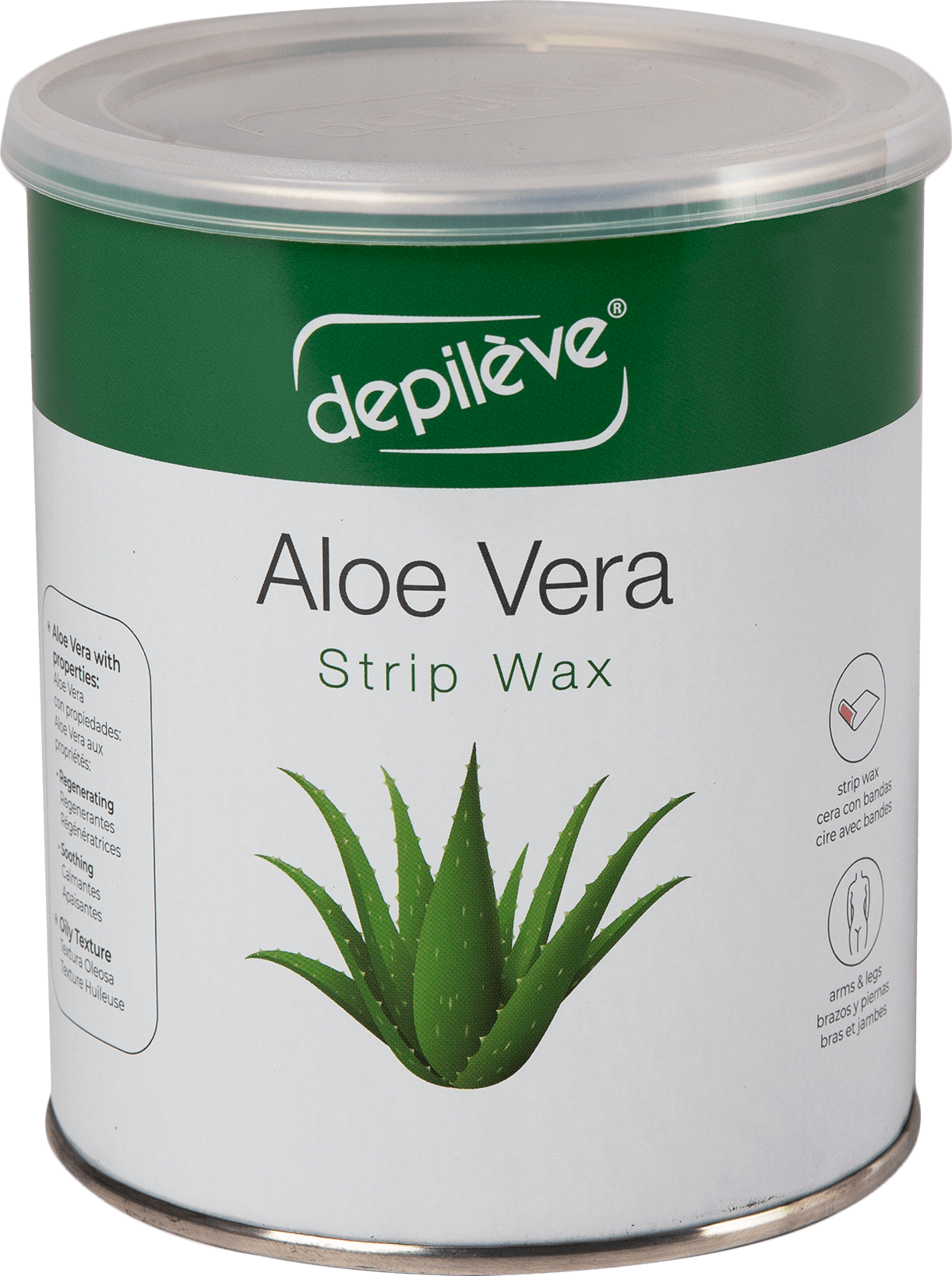 שעווה בדים ‘אלוורה’ להסרת שיער | 800 גרם | דפילב Dapileve