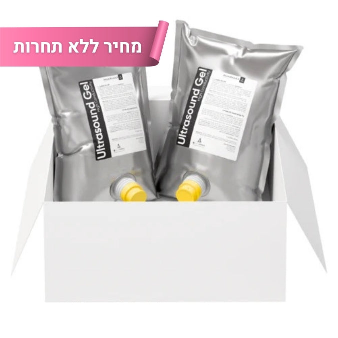 ג׳ל אולטרסאונד פארמקס 6 ליטר להסרת שיער, לייזר וטיפולים אסתטיים