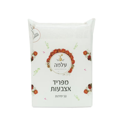 מארז 50 מפרידי אצבעות עלמה לפדיקור מקצועי