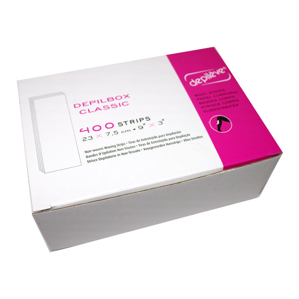 דפילבוקס נייר להסרת שעווה 400 יחידות