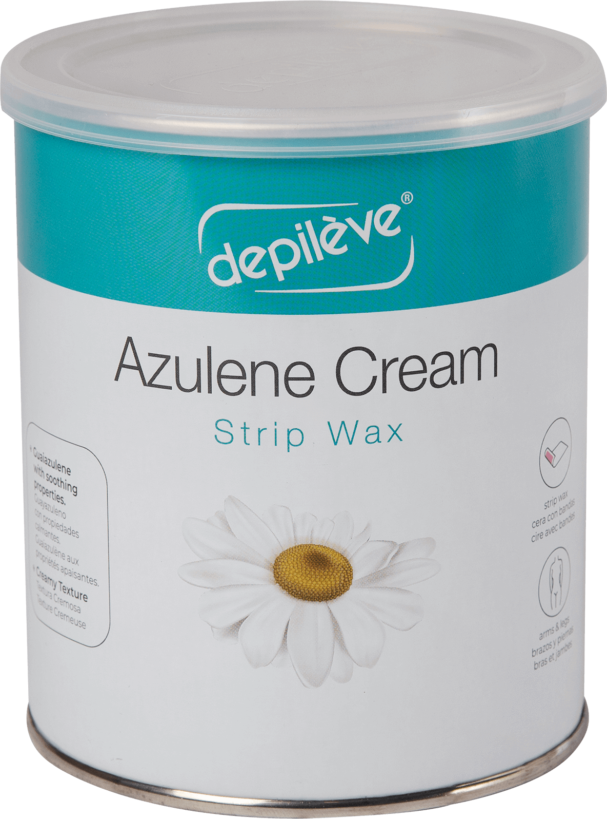 שעווה בדים ‘אזולן’ להסרת שיער מאזורים אינטימיים | 800 גרם | דפילב Dapileve