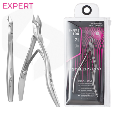 צבתית לקוטיקולה סטאלקס NE-100/7 להב 7 מ"מ | Staleks Pro Expert