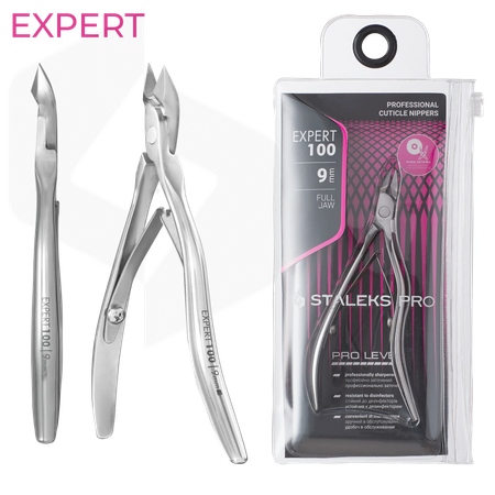 צבתית לקוטיקולה סטאלקס NE-100/9 להב 9 מ"מ | Staleks Pro Expert