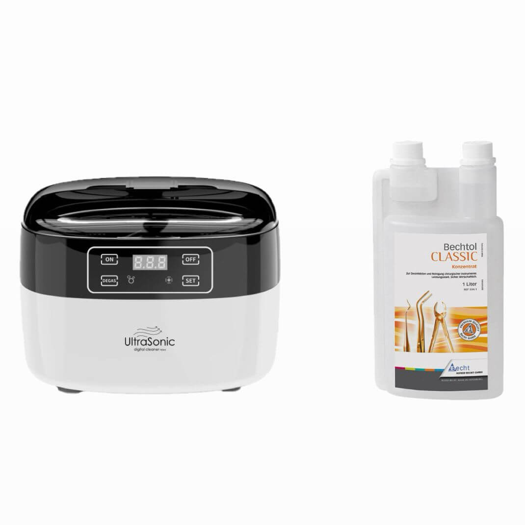אולטרה סוניק 750 מ"ל + נוזל חיטוי בכטול במחיר מיוחד