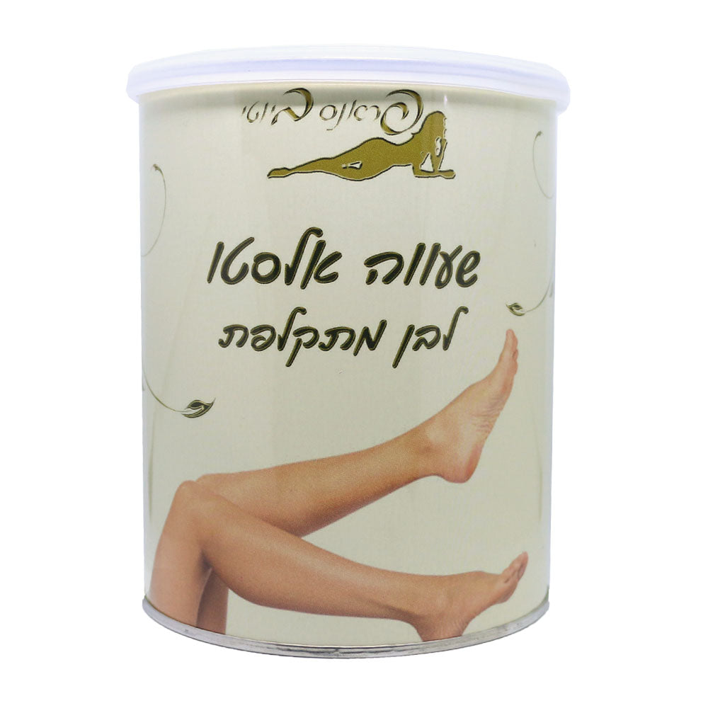 שעווה אלסטו לבנה מתקלפת 800 גרם פראנס ביוטי France Beauty