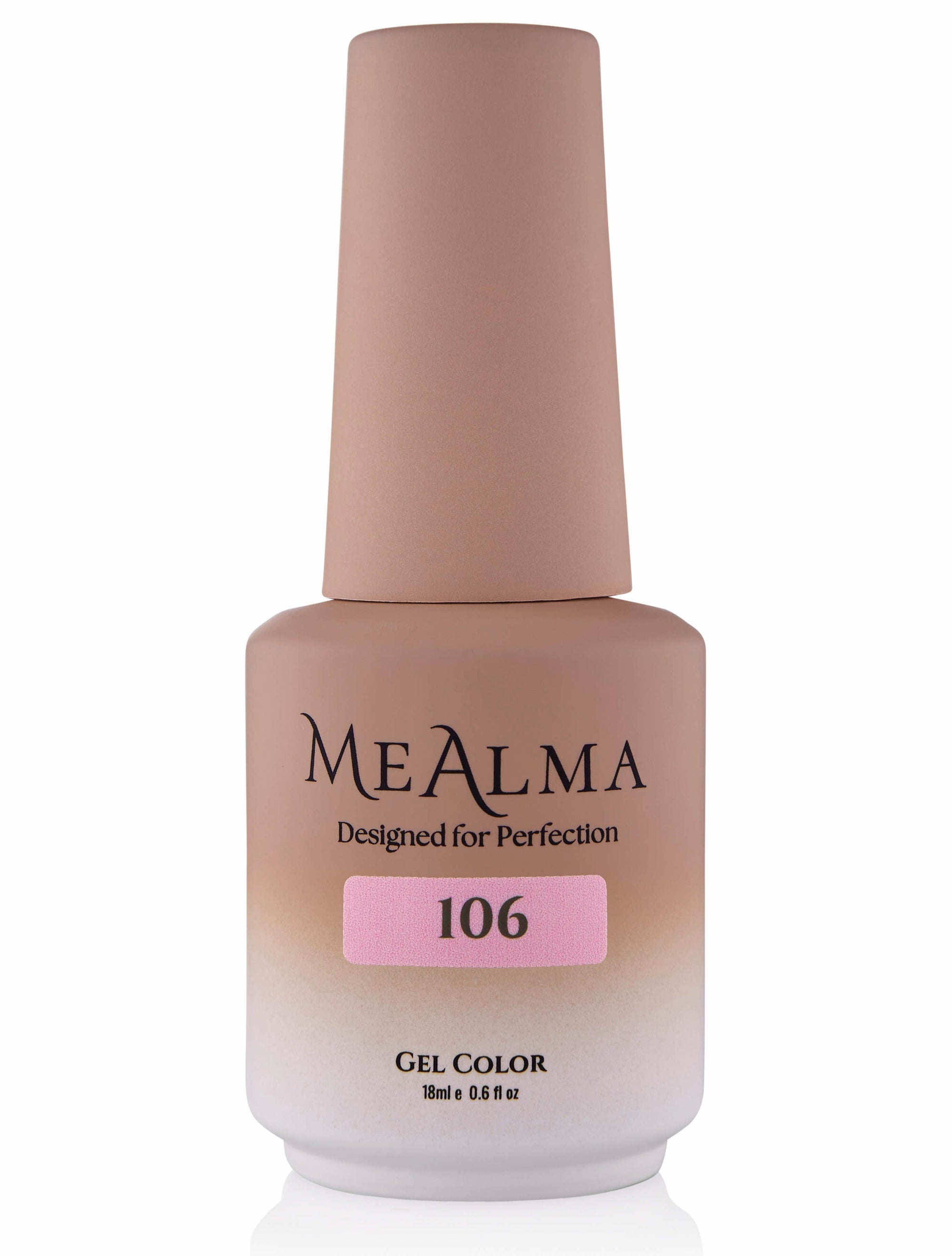 בקבוק לק ג'ל מי אלמה MeAlma בגוון 106