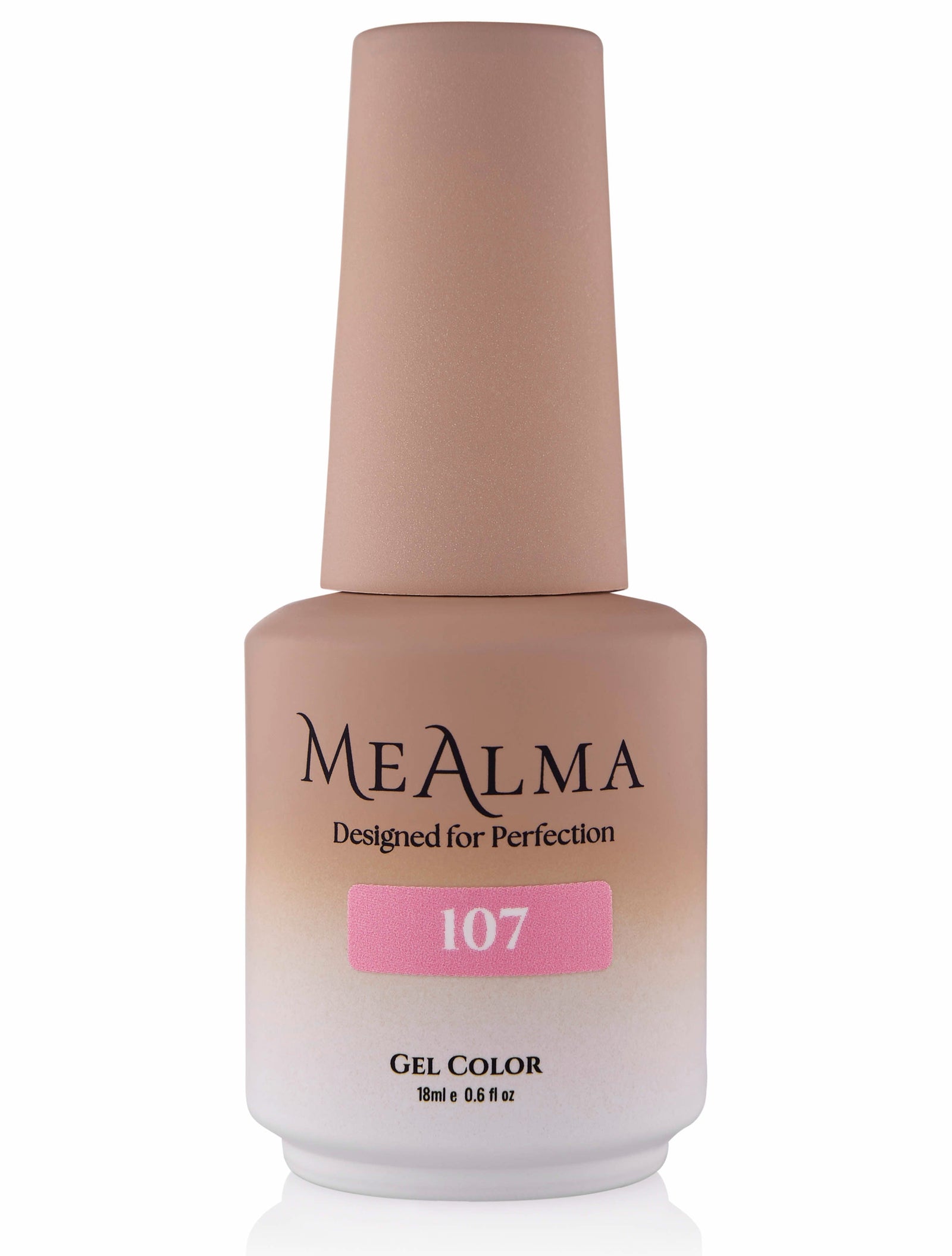 בקבוק לק ג'ל מי אלמה MeAlma בגוון 107