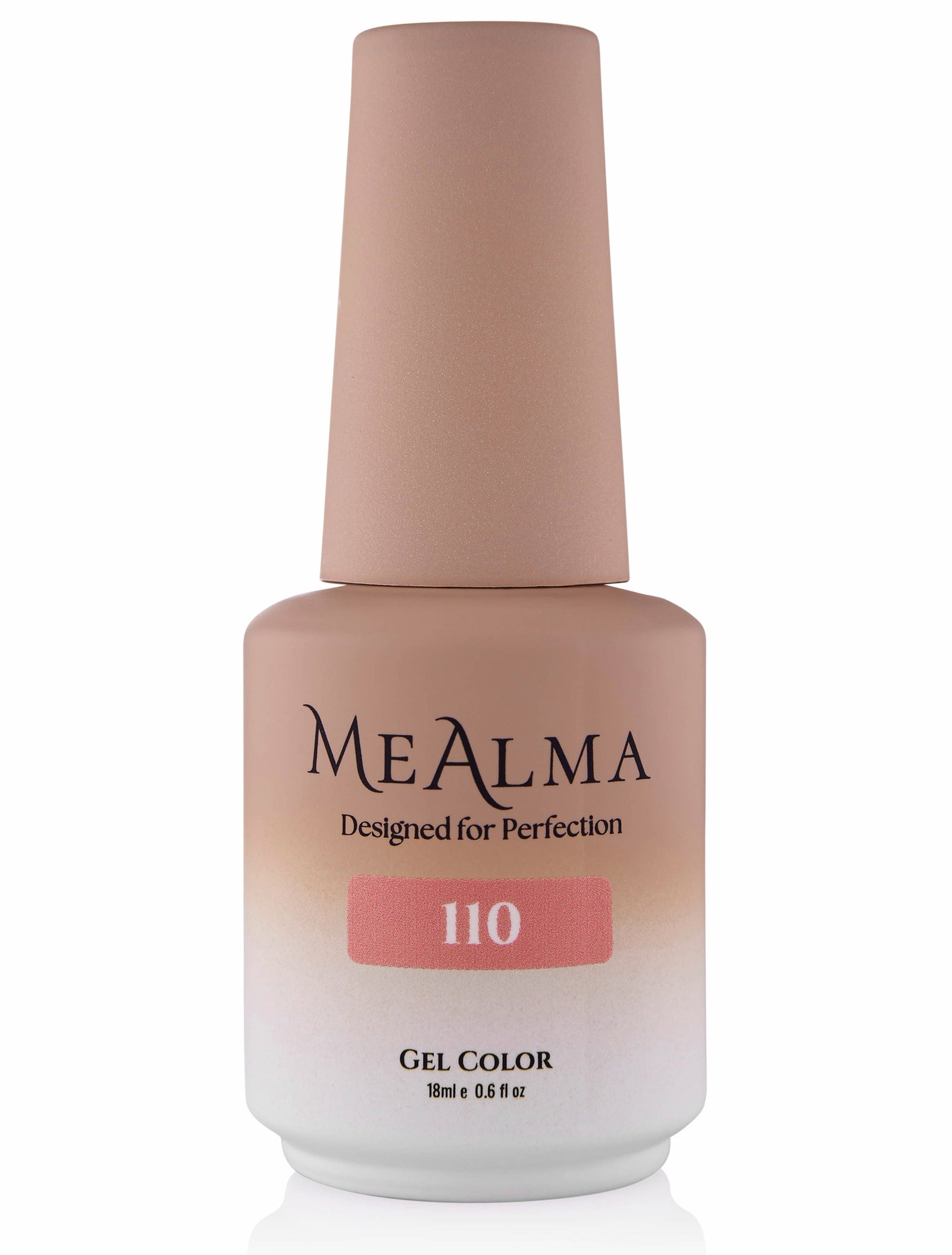 בקבוק לק ג'ל מי אלמה MeAlma בגוון 110