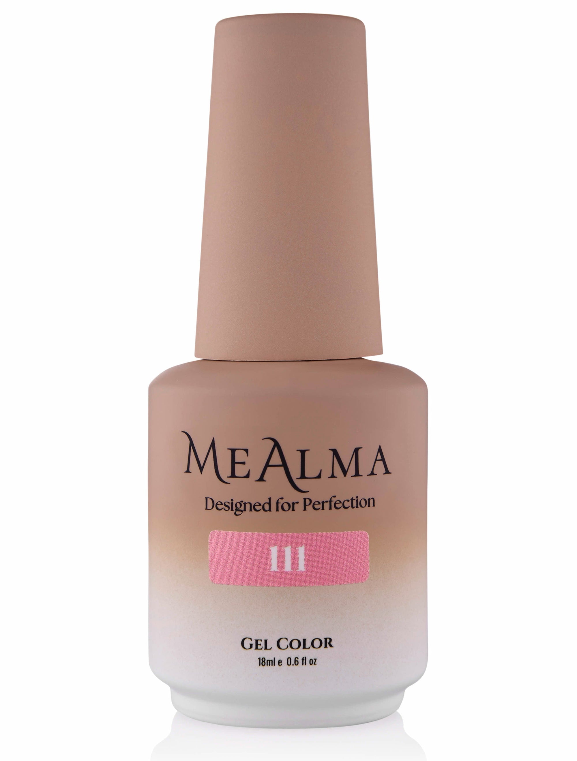 בקבוק לק ג'ל מי אלמה MeAlma בגוון 111