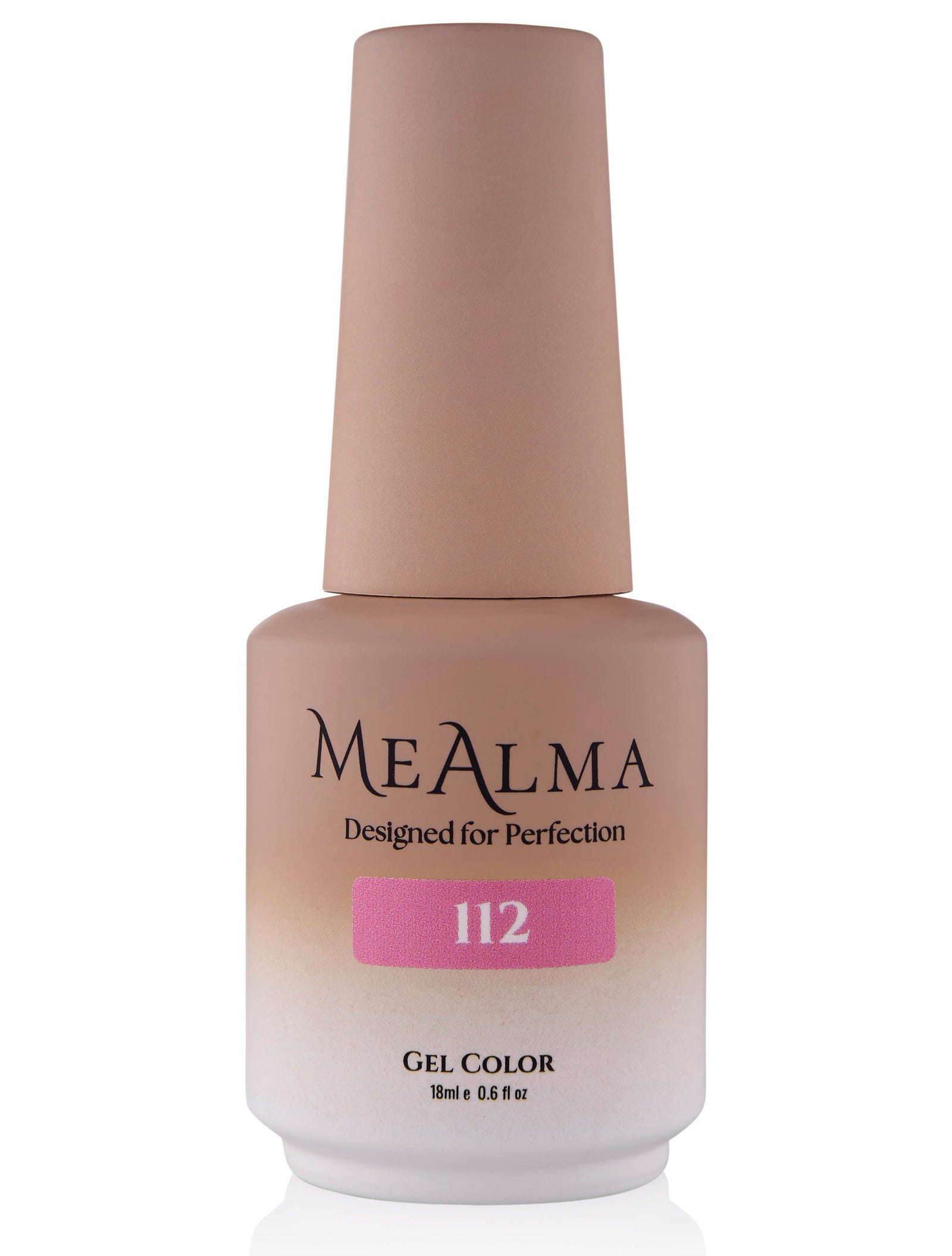 בקבוק לק ג'ל מי אלמה MeAlma בגוון 112