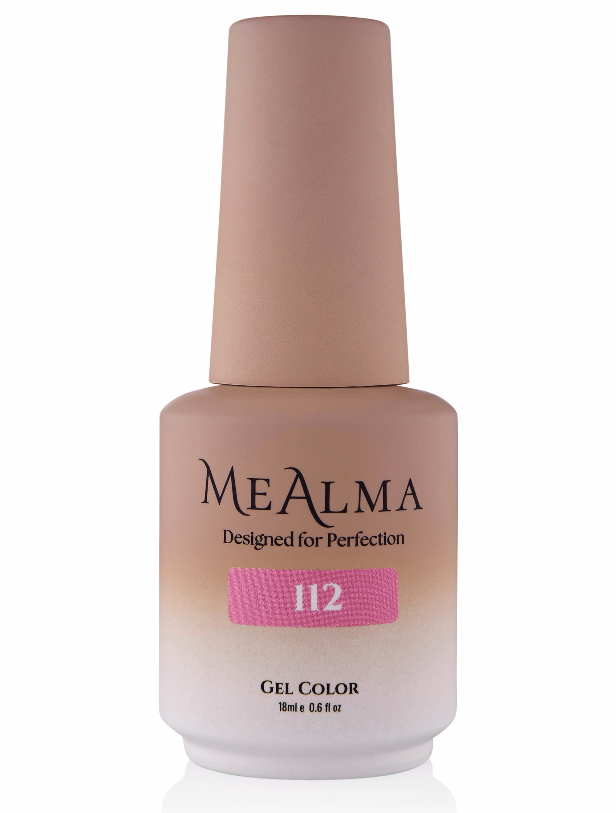 בקבוק לק ג'ל מי אלמה MeAlma בגוון 112