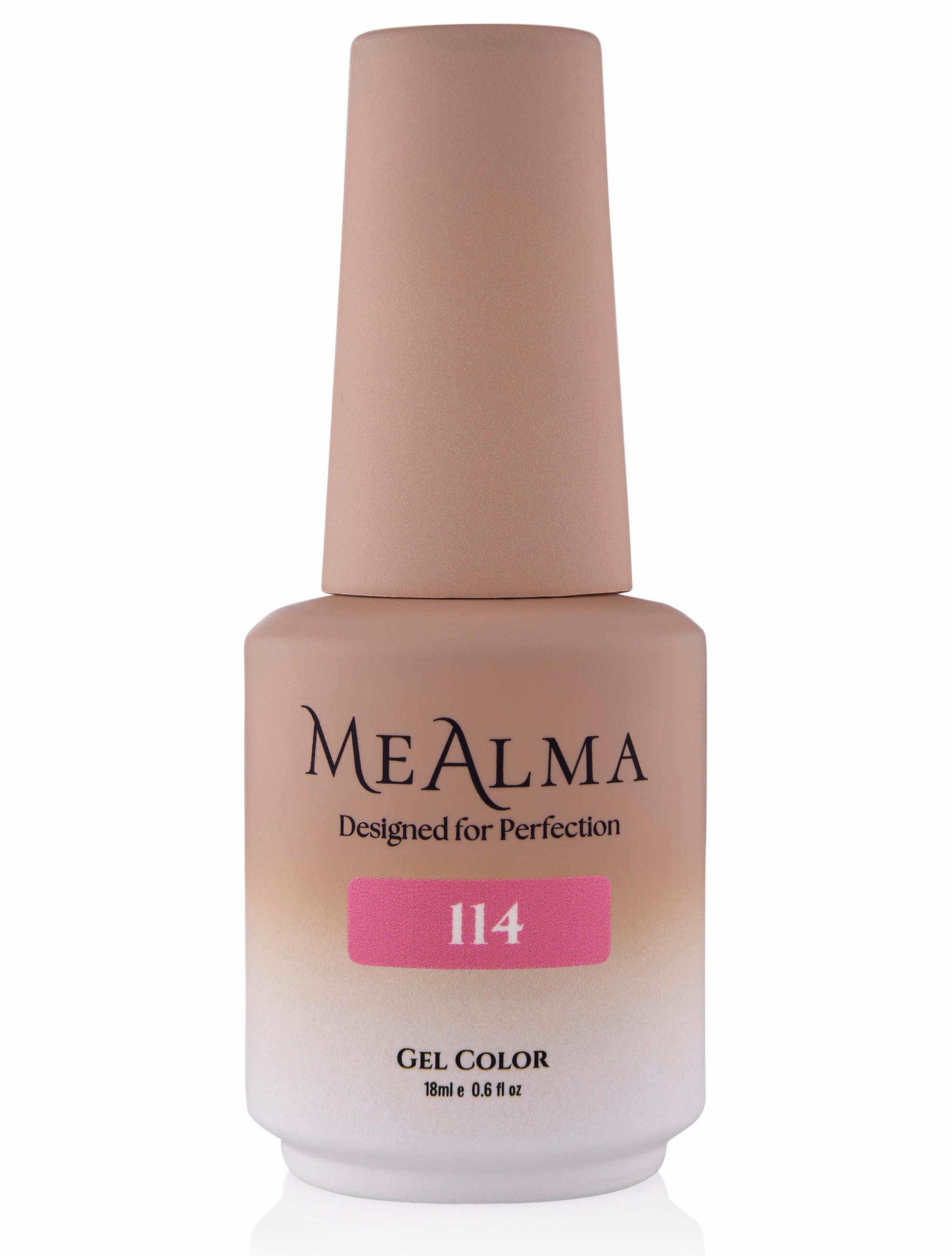 בקבוק לק ג'ל מי אלמה MeAlma בגוון 114