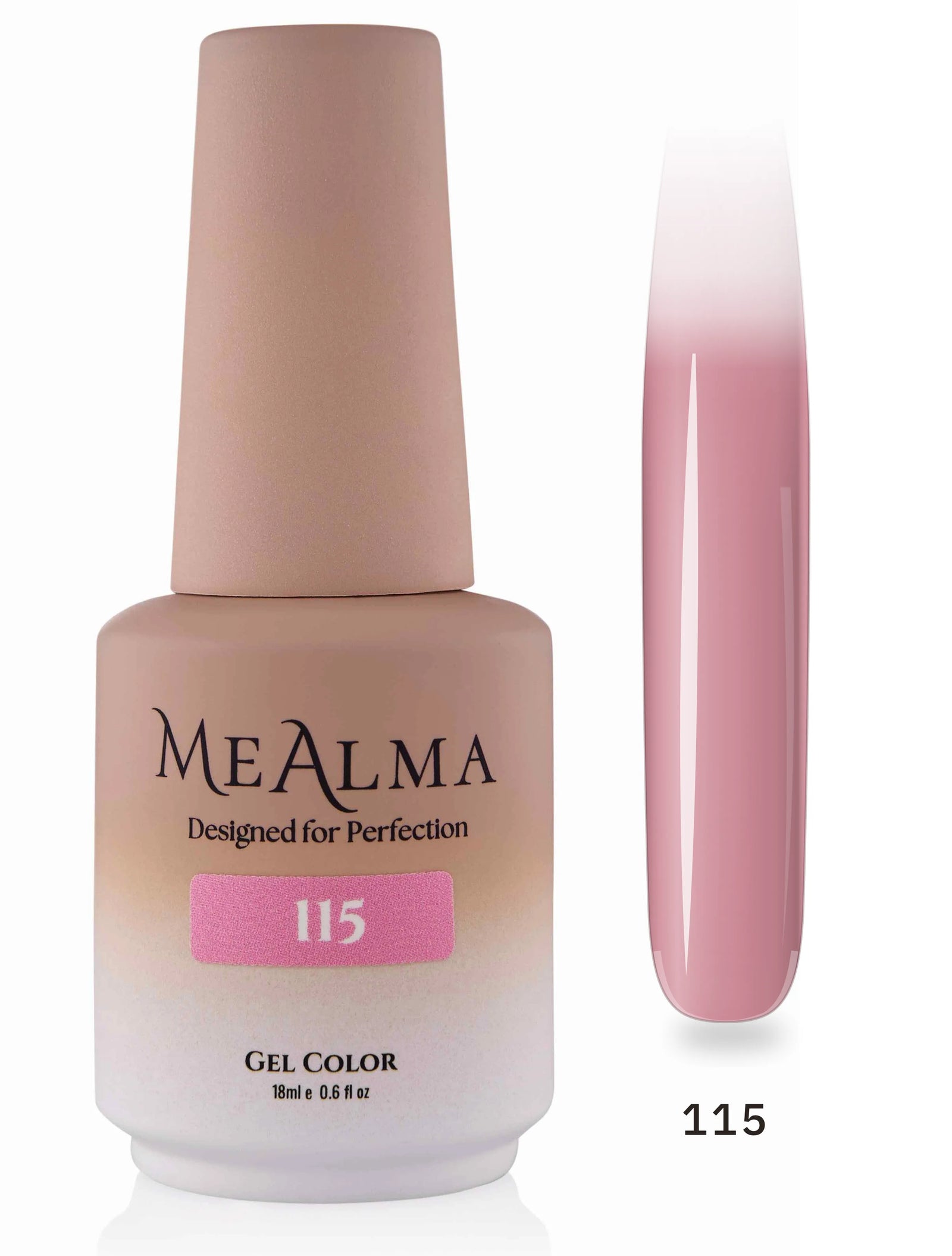 לק ג'ל MeAlma מי אלמה 115