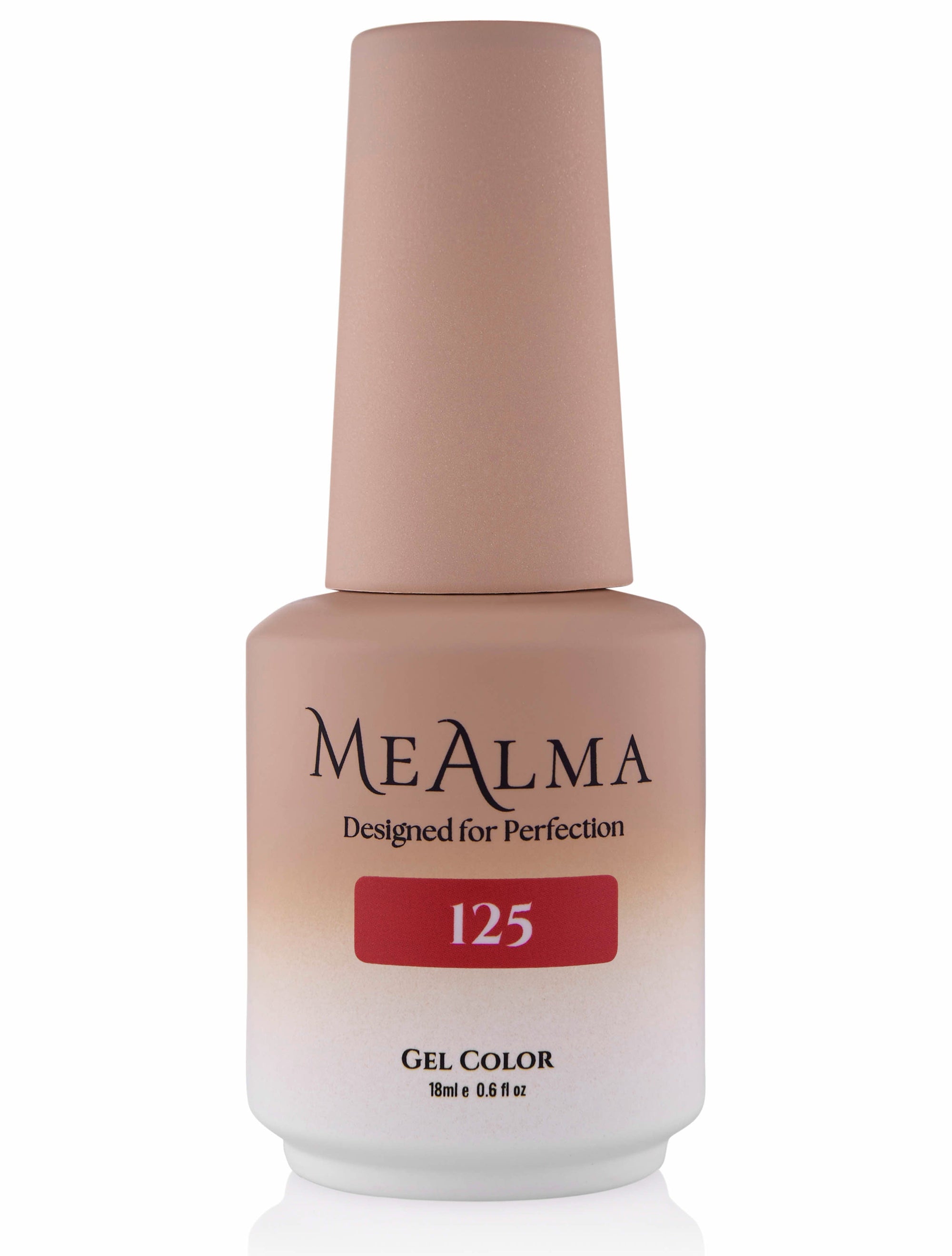 בקבוק לק ג'ל מי אלמה MeAlma בגוון 125