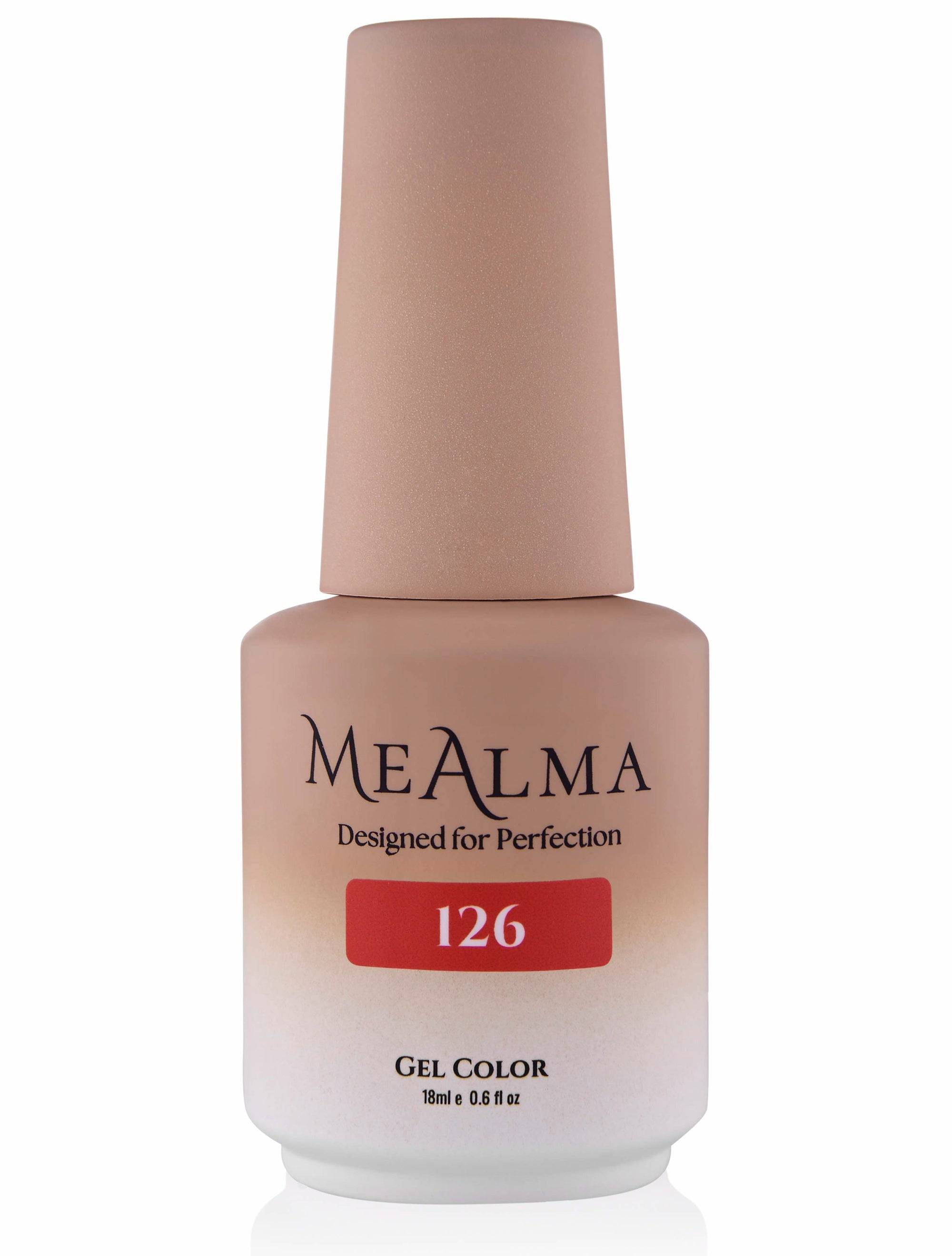 בקבוק לק ג'ל מי אלמה MeAlma בגוון 126