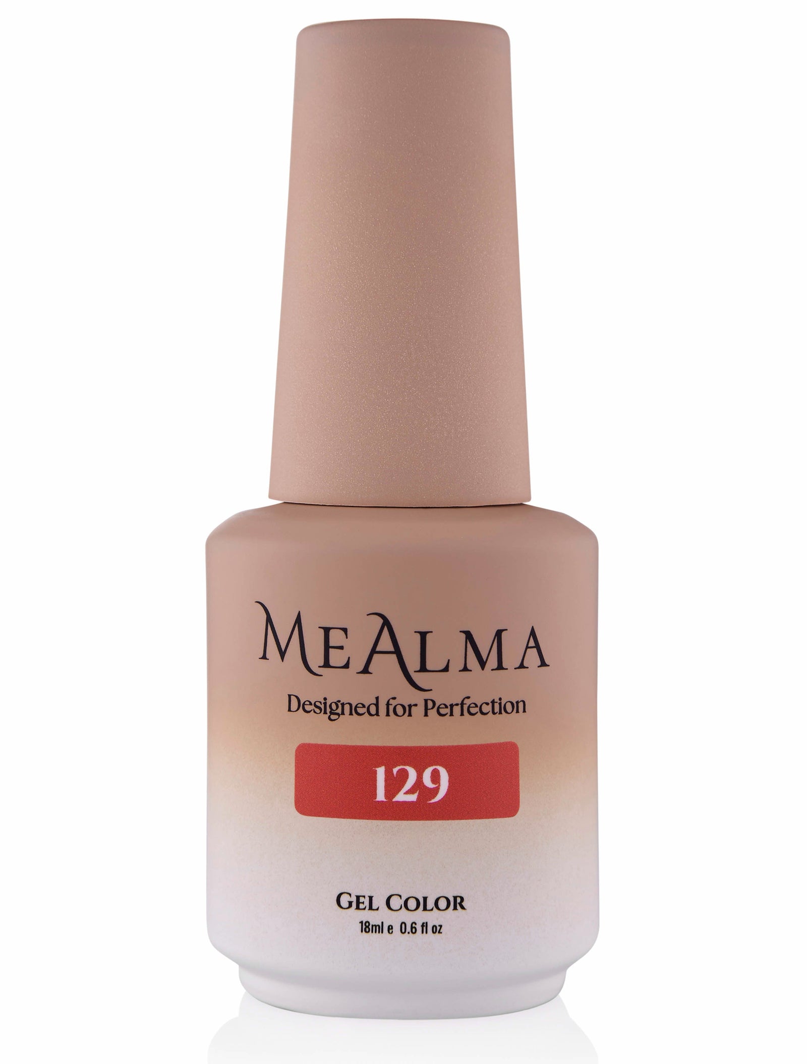 בקבוק לק ג'ל מי אלמה MeAlma בגוון 129