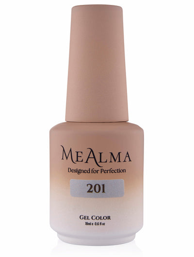 בקבוק לק ג'ל מי אלמה MeAlma בגוון 201