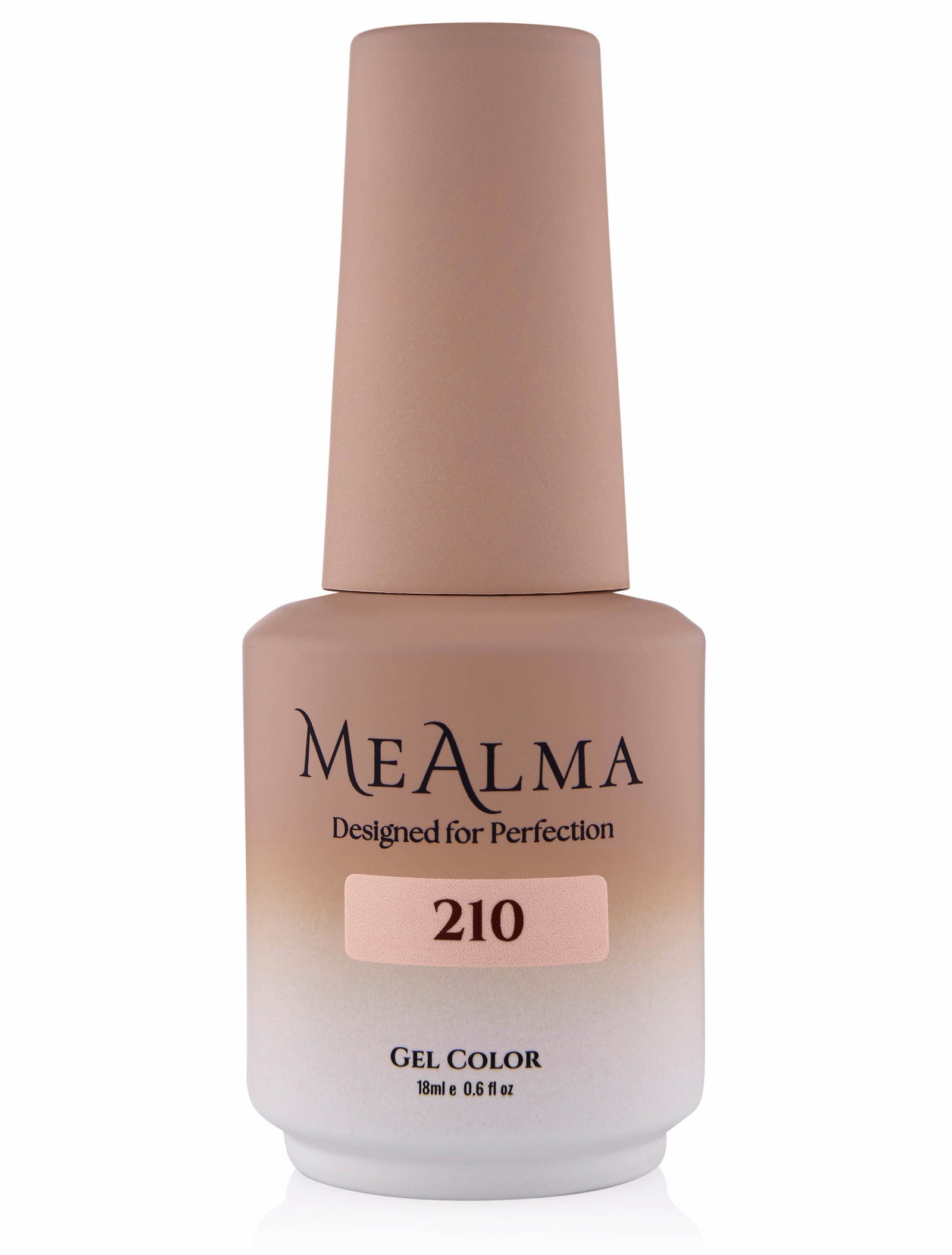 בקבוק לק ג'ל מי אלמה MeAlma בגוון 210