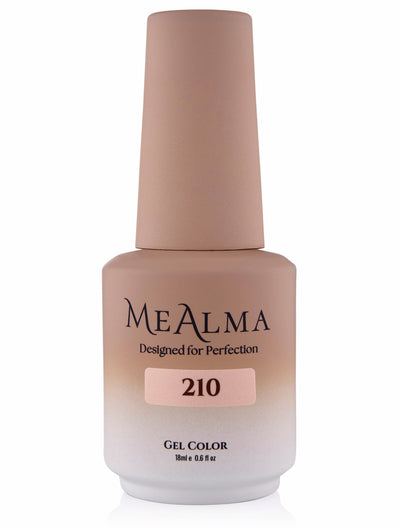 בקבוק לק ג'ל מי אלמה MeAlma בגוון 210