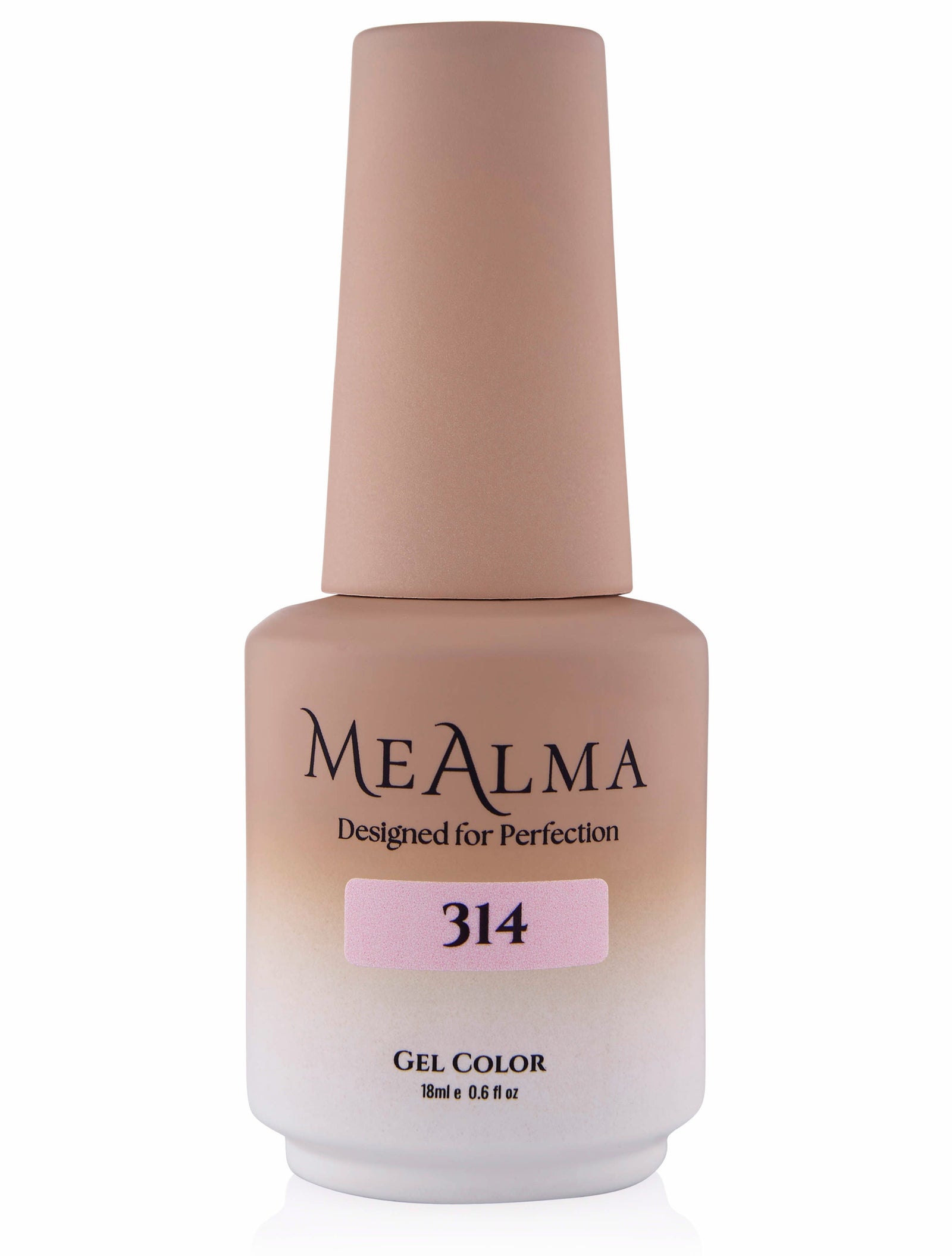 בקבוק לק ג'ל מי אלמה MeAlma בגוון 314