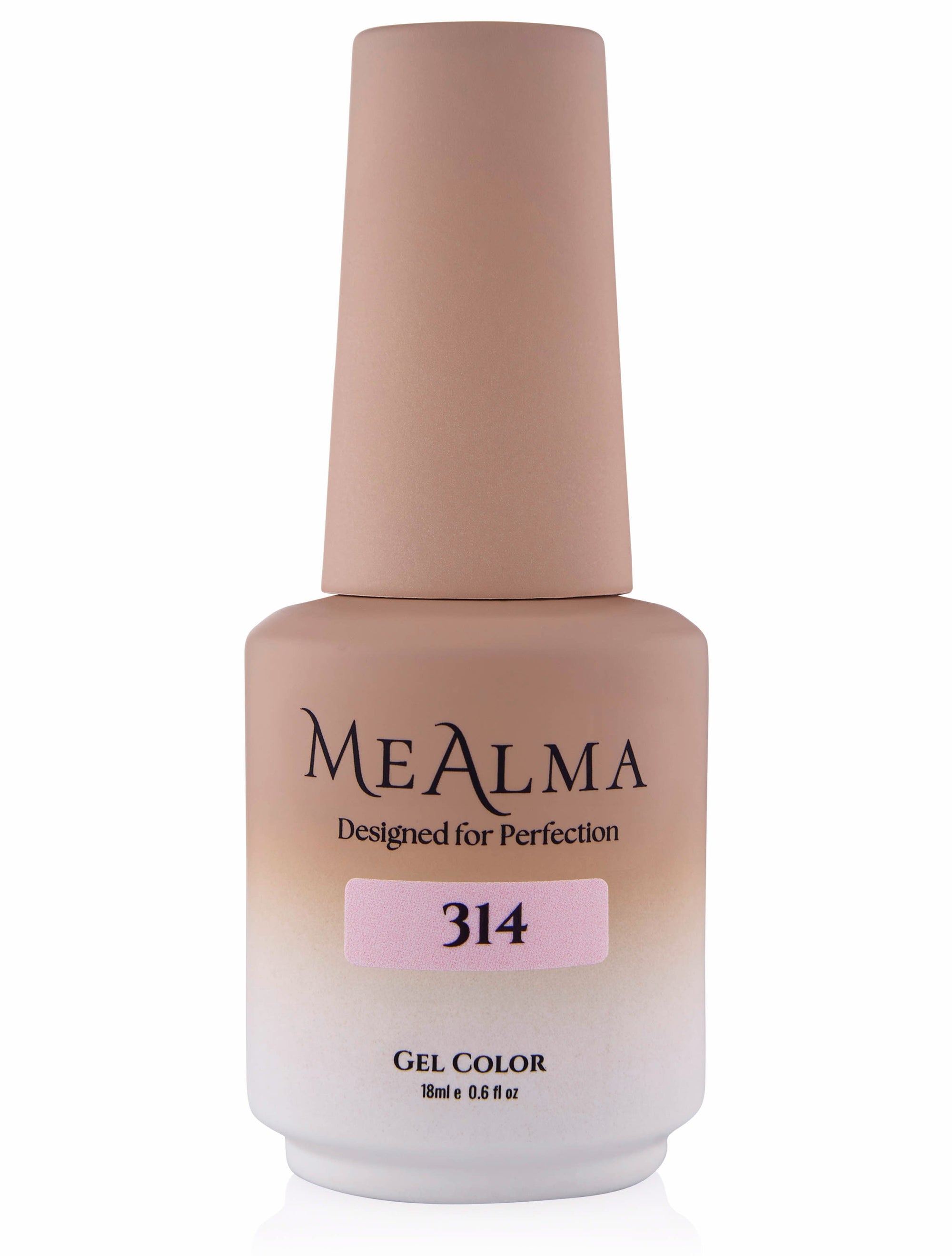 בקבוק לק ג'ל מי אלמה MeAlma בגוון 314