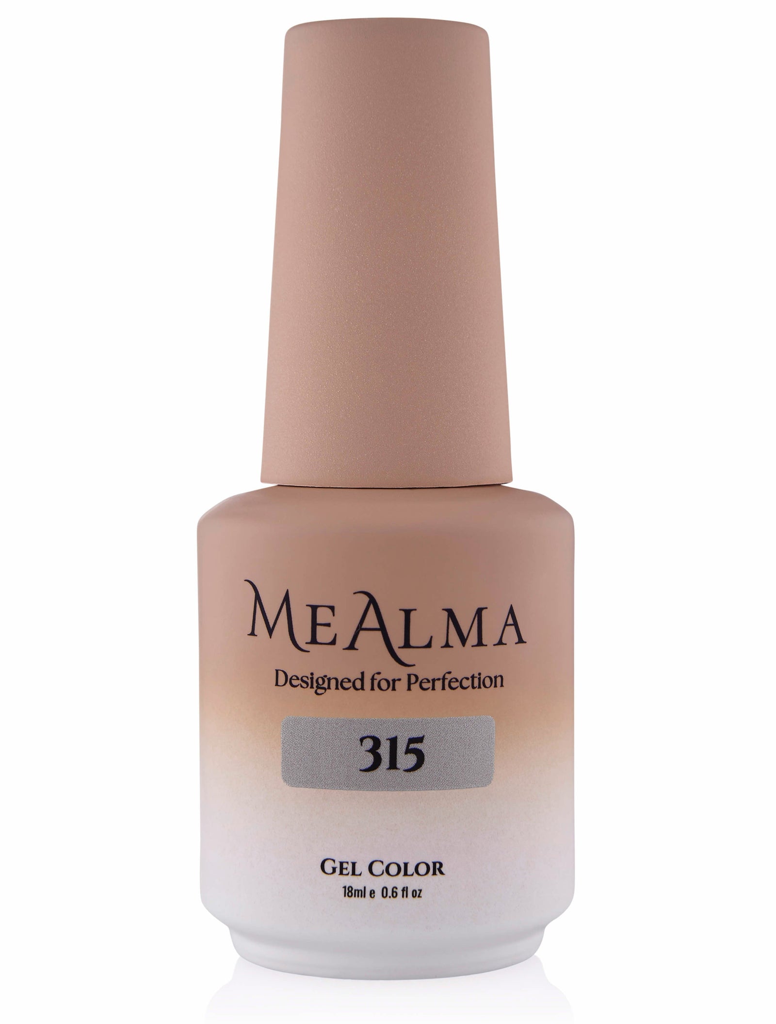 בקבוק לק ג'ל מי אלמה MeAlma בגוון 315