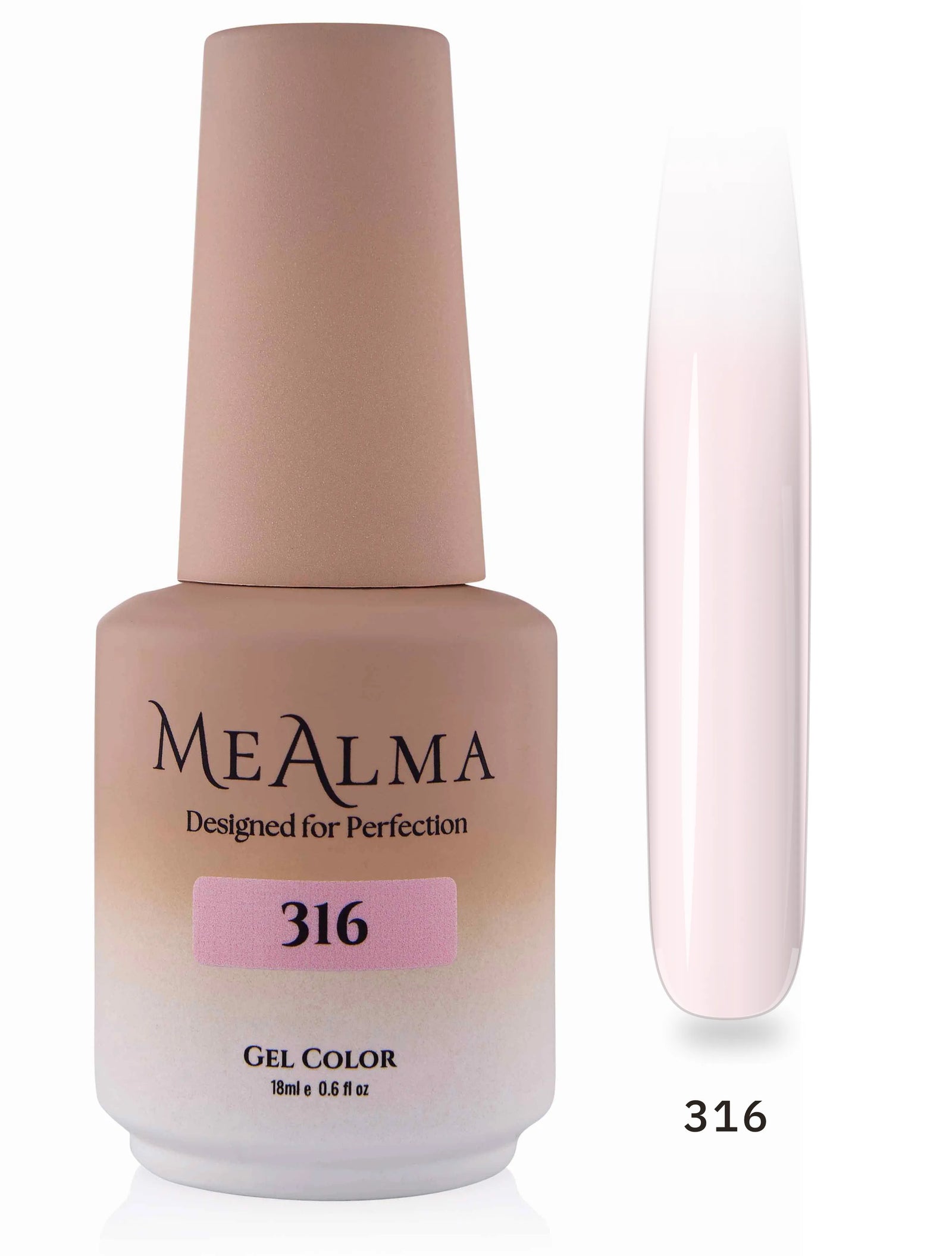 לק ג'ל MeAlma מי אלמה 316