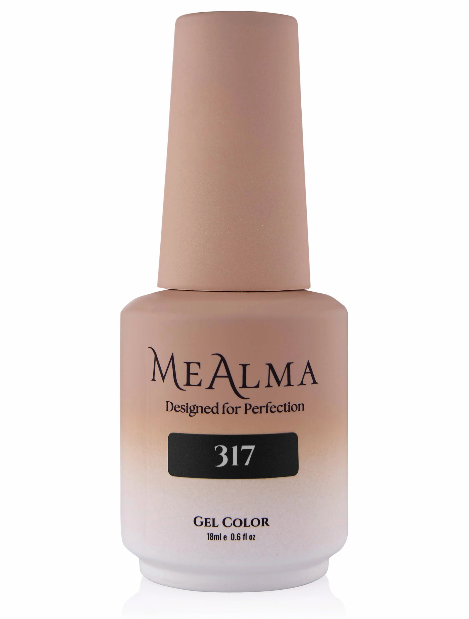 בקבוק לק ג'ל מי אלמה MeAlma בגוון 317