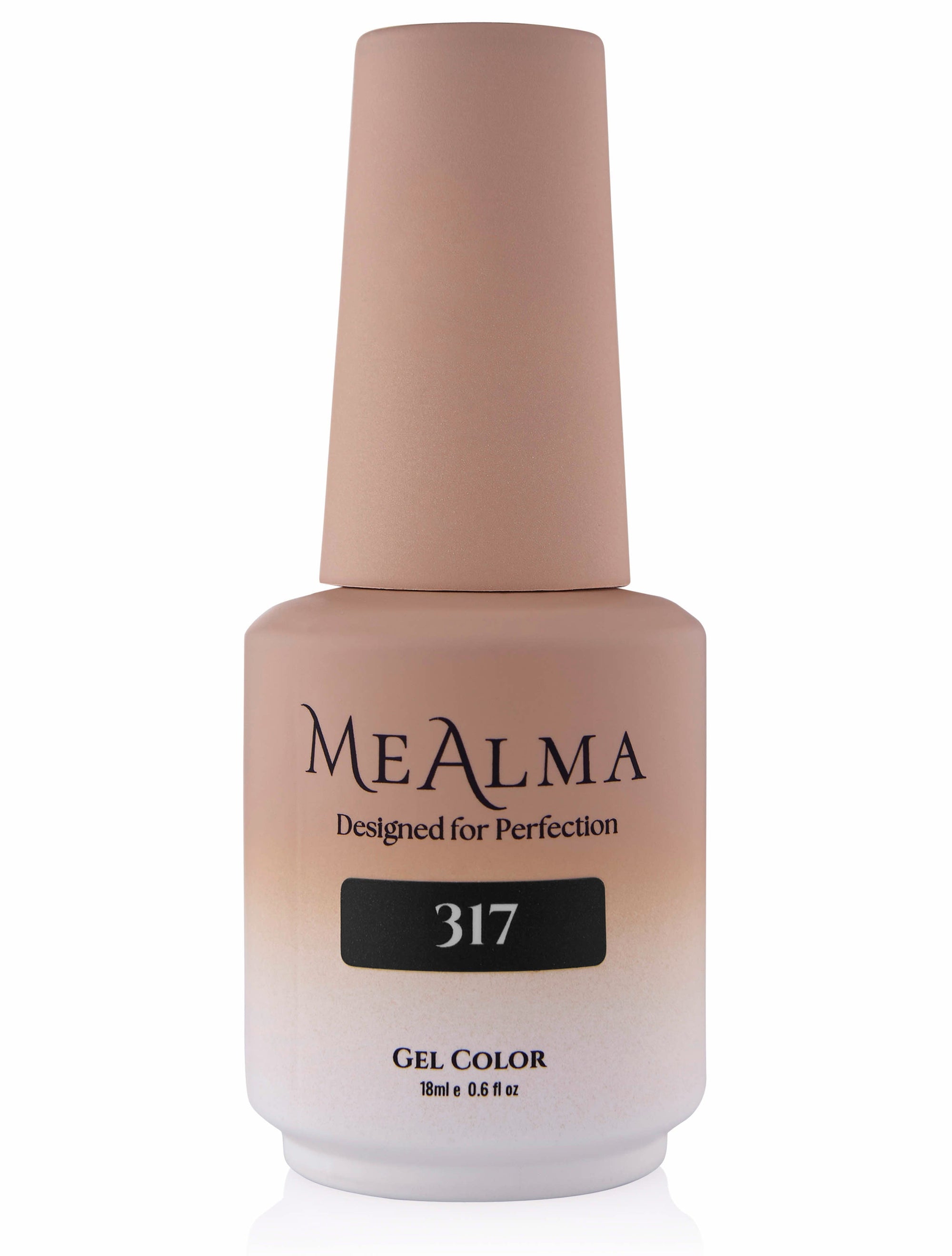 בקבוק לק ג'ל מי אלמה MeAlma בגוון 317