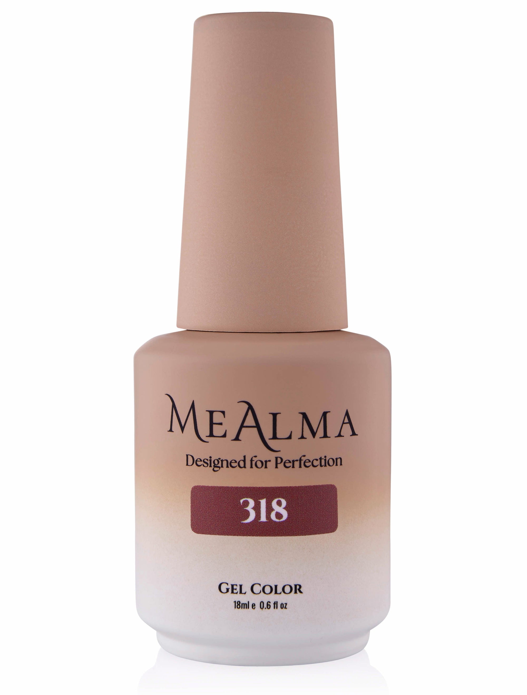 בקבוק לק ג'ל מי אלמה MeAlma בגוון 318