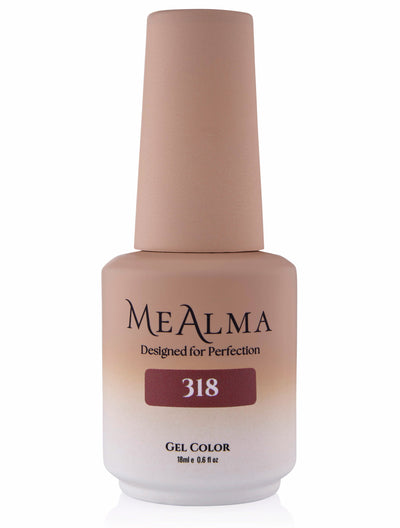 בקבוק לק ג'ל מי אלמה MeAlma בגוון 318