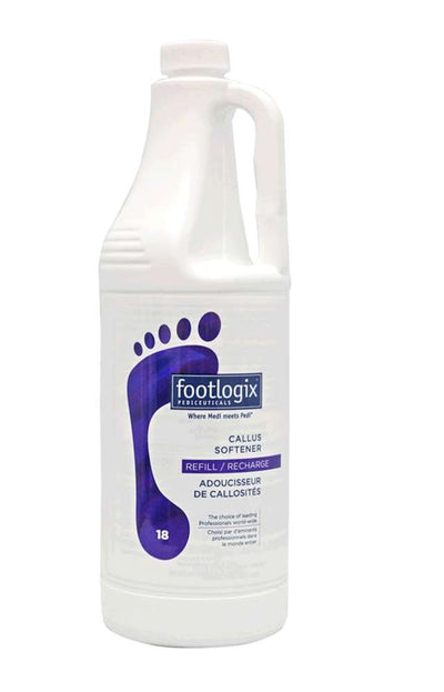 מרכך יבלות מקצועי Footlogix #18, בנפח 946 מ"ל