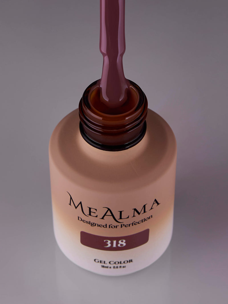 בקבוק לק ג'ל מי אלמה MeAlma בגוון 318