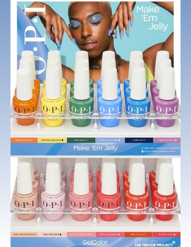 קולקציית OPI Make ‘Em Jelly | קולקציית קיץ 2025 | לק ג׳ל