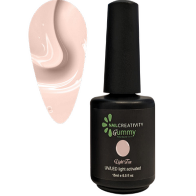 Nail creativity ראבר בייס 15 ml base Gummy light tan