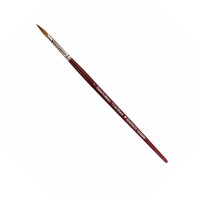מכחול מס' 7 - Rosewood אובלי פילברט קולינסקי