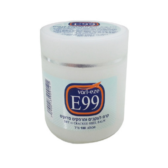 E99 - קרם למרפקים ועקבים סדוקים - 100 מ"ל | Vari eze
